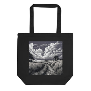 Canvas Tote Bag Lavender Fields