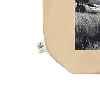 Canvas Tote Bag Lavender Fields